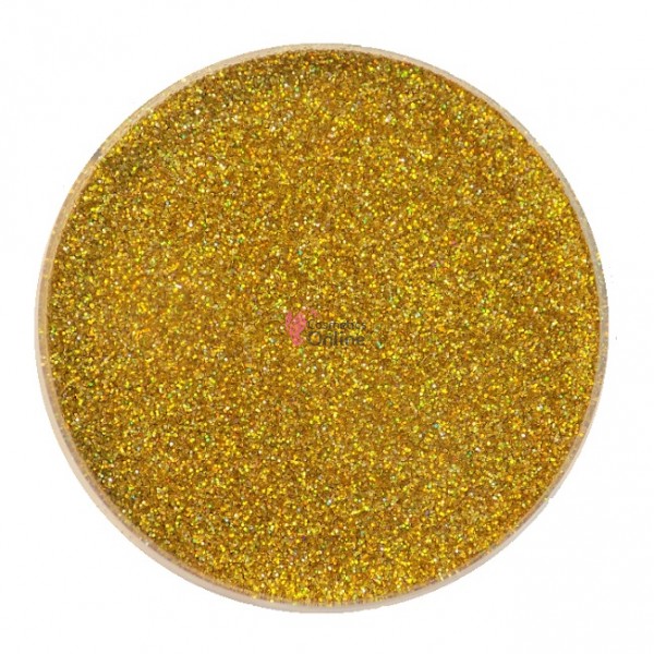 Sclipici fin pentru corp de 5gr Holographic HOL10 Gold Glow
